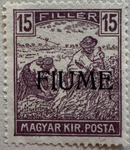 Fiume 1916-18 Sc.8 Unused