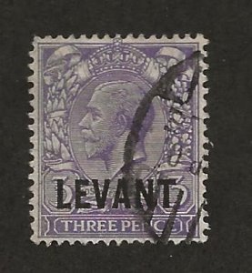 GREAT BRITAIN OFFICES - TURKISH EMPIRE SC# 49  FVF/U 1921