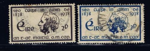 Ireland 101-02 Used 1938 set