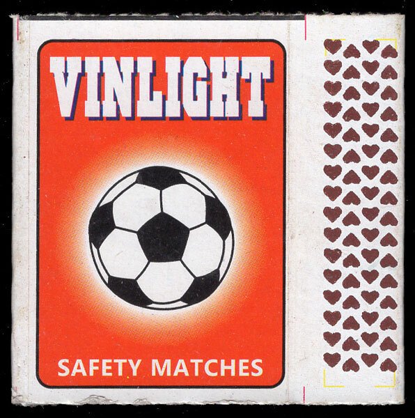 VINLIGHT Football Sports India Safety Matchbox New (MB-02/27)