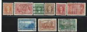 Canada #236-244  (U) CV. $9.75