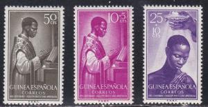 Spanish Guinea # 339, B33-34, Priest Saying Mass, NH