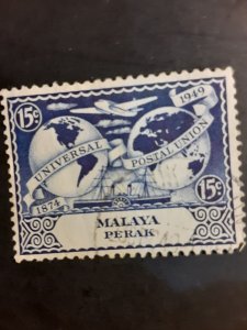 +Malaya (Perak) #102           Used