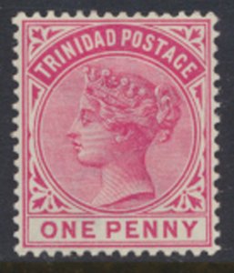 Trinidad SG 107  MVLH  Carmine  wmk Crown CA   SC# 69 - see details & scans 