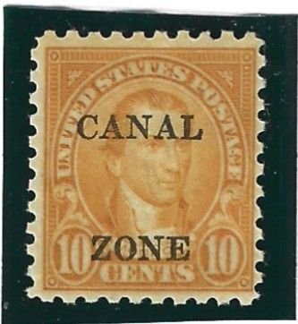 Canal Zone Scott #99 Mint 10c Perf 10 O/P 2021 CV $18.00