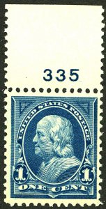 U.S. #264 MINT PL# SINGLE OG NH