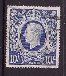 Great Britain-SC#251A-used NH 10sh KGVI-