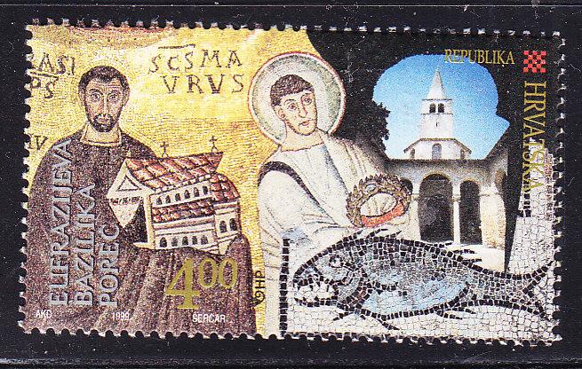 Croatia 1999 4k. Euphrasian Basilica, Porec VF/NH(**)