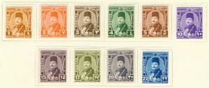 EGYPT 242-251 MH CV $20.55 BIN $9.25