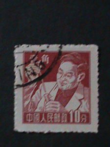 ​CHINA-1956-SC#273-81 VARIOUS PROFESSION-COMPLETE USED SET-VF FANCY CANC3-81