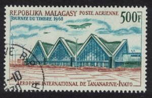SALE Malagasy Rep. Intl Airport Tananarive-Ivato 1968 Canc SC#C89 SG#141