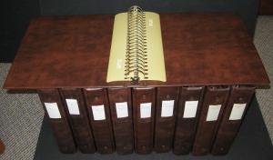 LOT OF 10 BINDERS - 22 RING DESIGN - ALL GREAT CONDITION