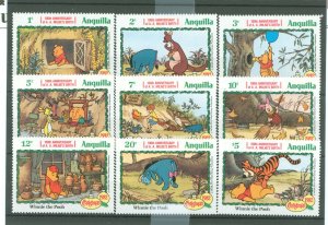 Anguilla #511-519  Single (Complete Set)