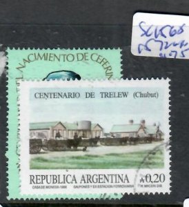 ARGENTINA SC 1568, 1572     VFU           P0402B H