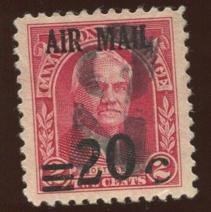 Canal Zone C5a Airmail Var w/Dropped '2' Used Stamp with SON 'CZ' Cancel BX5110