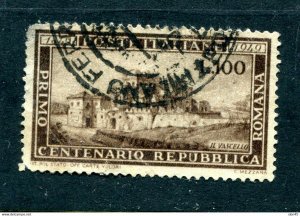 Italy 1949 Sc 518 Used Cv $100.00 The Vascello 12254