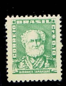 BRAZIL SCOTT#788 1954 ADMIRAL TAMANDARE - MNG