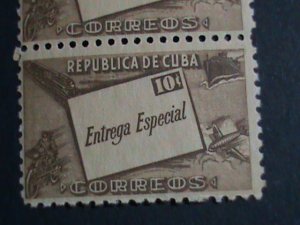 ​CUBA STAMP-1945 SC#E12 RAREST SPECIAL MAIL STAMP MNH- VERY FINE RARE