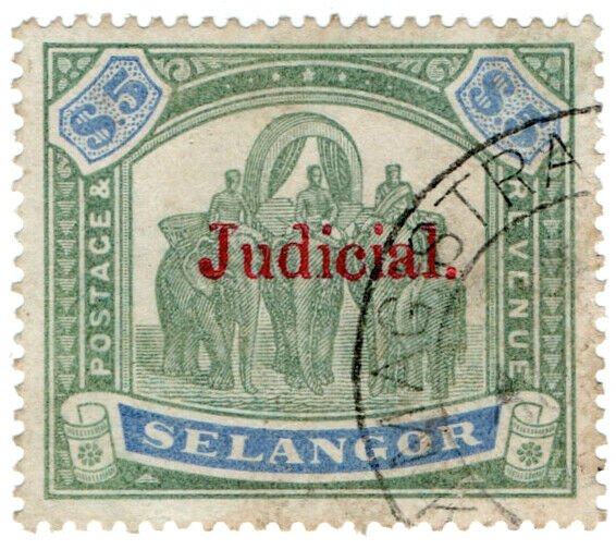 (I.B) Malaya States Revenue : Selangor Judicial $5