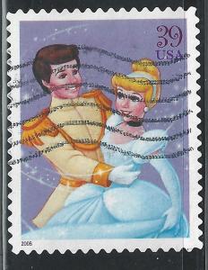 US #4026 29c The Art of Disney Romance - Cinderella & Prince Charming