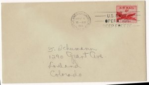 USA 1956 antarctic cover Little America