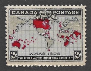 Doyle's_Stamps: XF MNH 1898 2c Canadian Map Issue -- Scott #85**