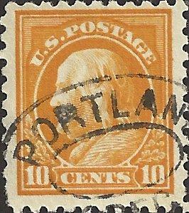 # 433 USED ORANGE YELLOW BEN FRANKLIN