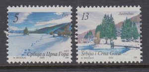 Serbia 295A-295B MNH VF