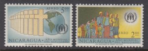 Nicaragua C452-C453 MNH VF