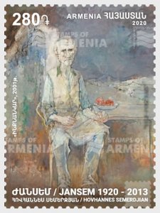 2020 Armenia Jean Jansem (Hovhannes Semerdjian) Artist (2) (Scott 1224-25) MNH