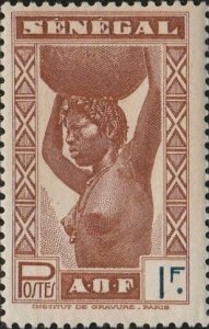 Senegal, #184  Mint Hinged From 1938-40