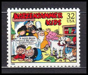 3000b 32c Katzenjammer Kids Very Fine MNH KA9703