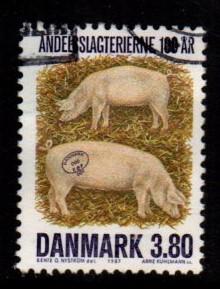 Denmark -  #841 Bacon Factories - Used