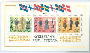 Faroe Islands #101  Souvenir Sheet