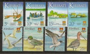 Kiribati 2008 Birds + Water Transport MNH