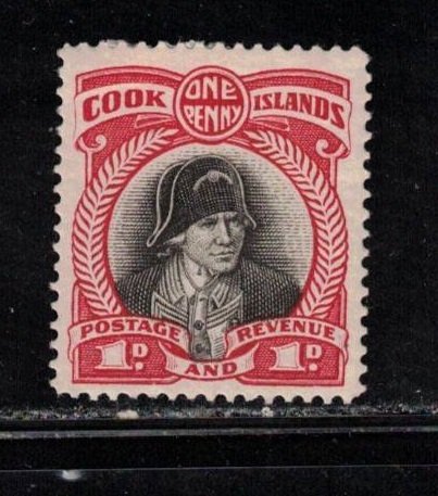 COOK ISLANDS Scott # 85 MH - Captain Cook