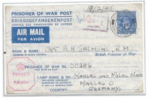 Eastergate, GB to British Naval POW at Marlag und Milag Nord 1944 (C5309)