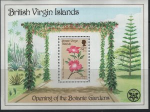 VIRGIN ISLANDS  589    MINT HINGED   SOUVENIR SHEET