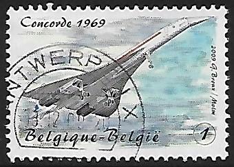 Belgium - 2371c - Concorde  - Used