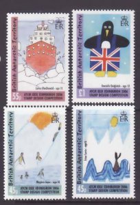 British Antarctic Territory-Sc#365-8- id9-unused NH set-Scottish Children&#...