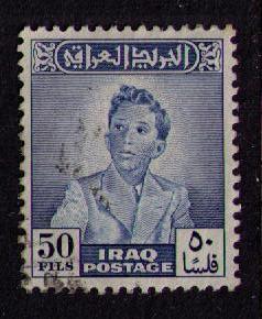 IRAQ Sc# 138 USED FVF King Faisal II