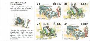 IRELAND 1989 IRISH MOTORING CLASSICS  BOOKLET - SG SB32