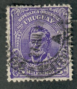 Uruguay #187 used Single