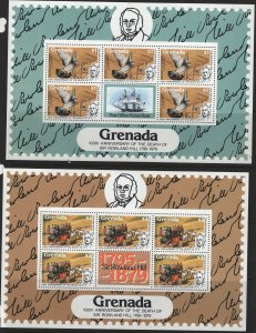 GRENADA  926-929 MNH SHEETS