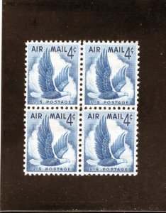 C48 Bald Eagle, MNH blk/4