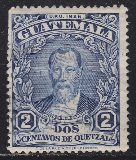 Guatemala 235 President Justo Rufino Barrios 1929