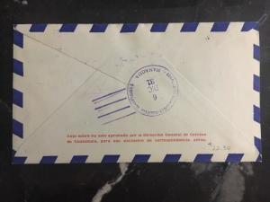 1931 US Consulate Guatemala first flight  cover FFC Miami USA To Nicaragua