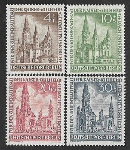 SMI) 1953 GERMANY – BERLIN, CHURCHES, MNH