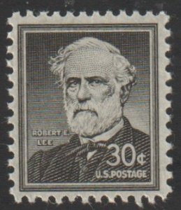 SC# 1049 - (30c) - Robert E Lee, MNH single