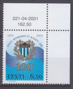 2001 Estonia 400 100 years Sports organization KALEVA